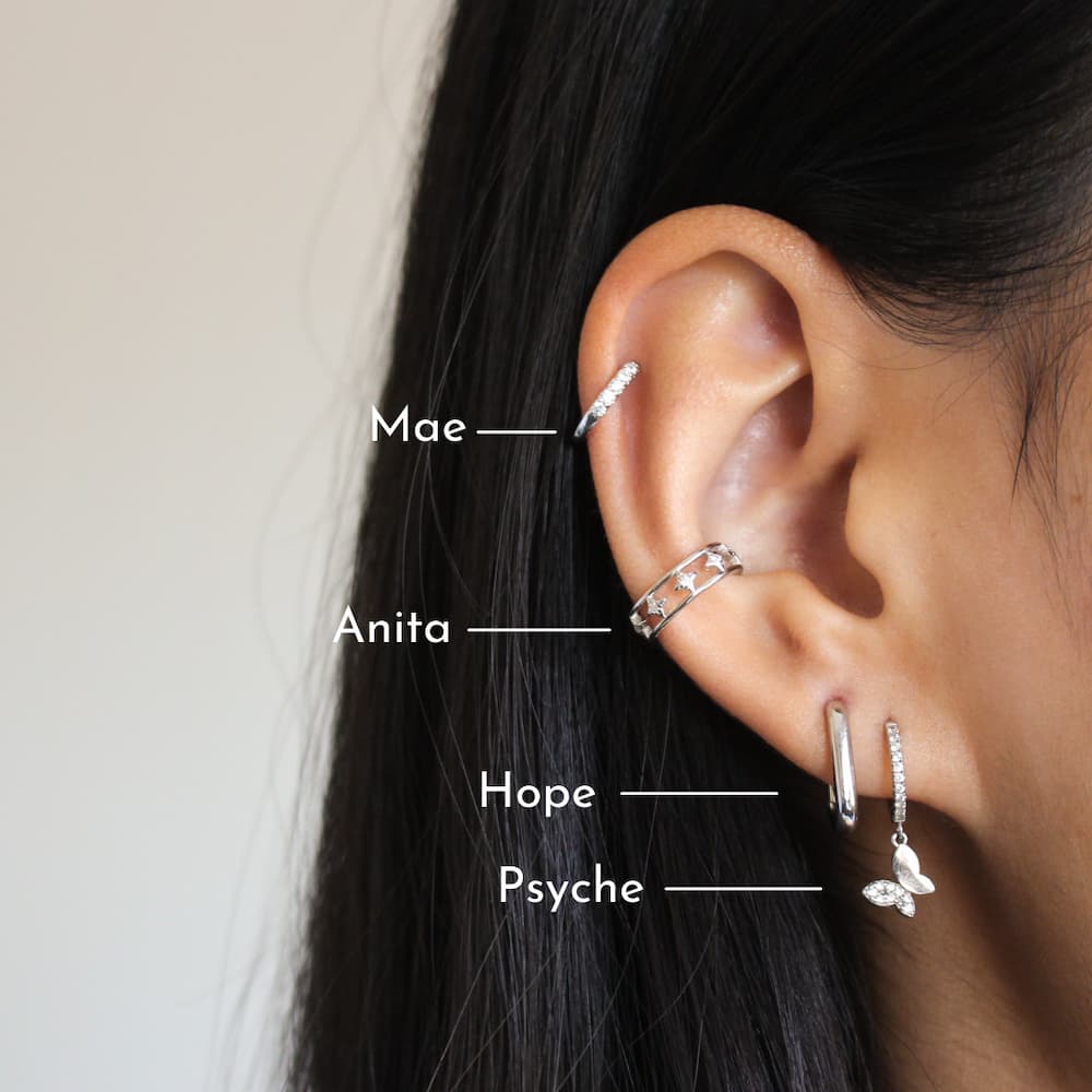 silver ear candy silver ear stacking ideas