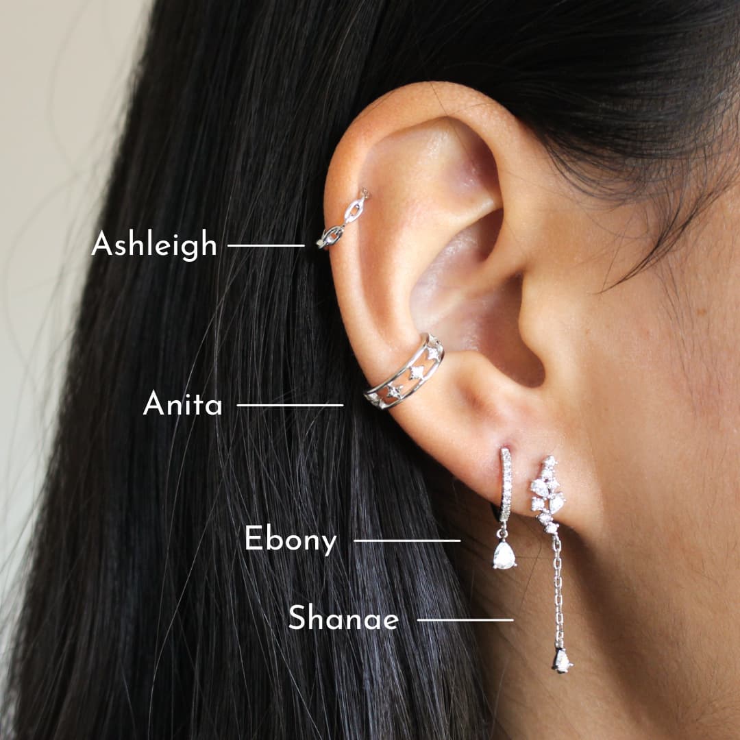 Anita - Hypoallergenic Ear Cuff | Empyrean The Collective