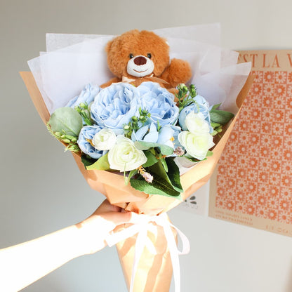 teddy bear bouquet just because gift anniversary gift bouquet with bear birthday gift bouquets sydney plushie bouquet bear bouqet everlasting bouquet bear in bouquet.jpg