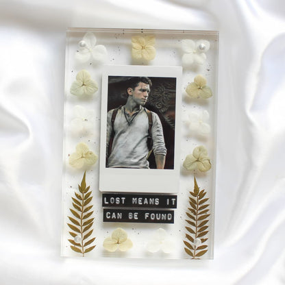 Personalised Flower Polaroid Frame