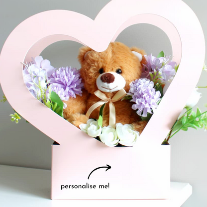 vBeary in Love Flower Box bear bouquet everlasting flower rose bear display valentines day gift ideas anniversary gifts.png